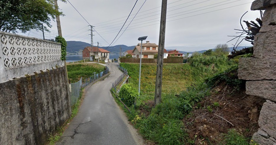Esta do actual do paso elevado da Portela