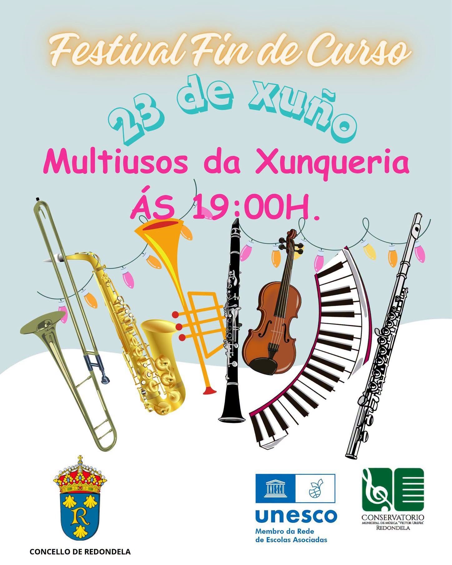 Festival de fin de curso do Conservatorio