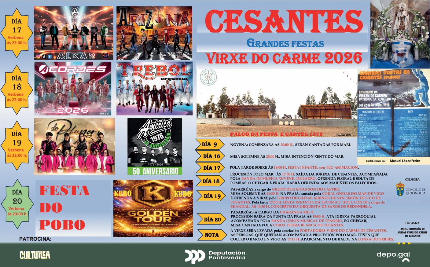 Festas do Carme en Cesantes