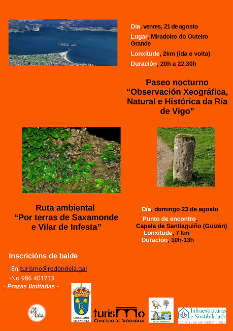 FIN DE SEMANA DE NATUREZA E DEPORTE EN REDONDELA